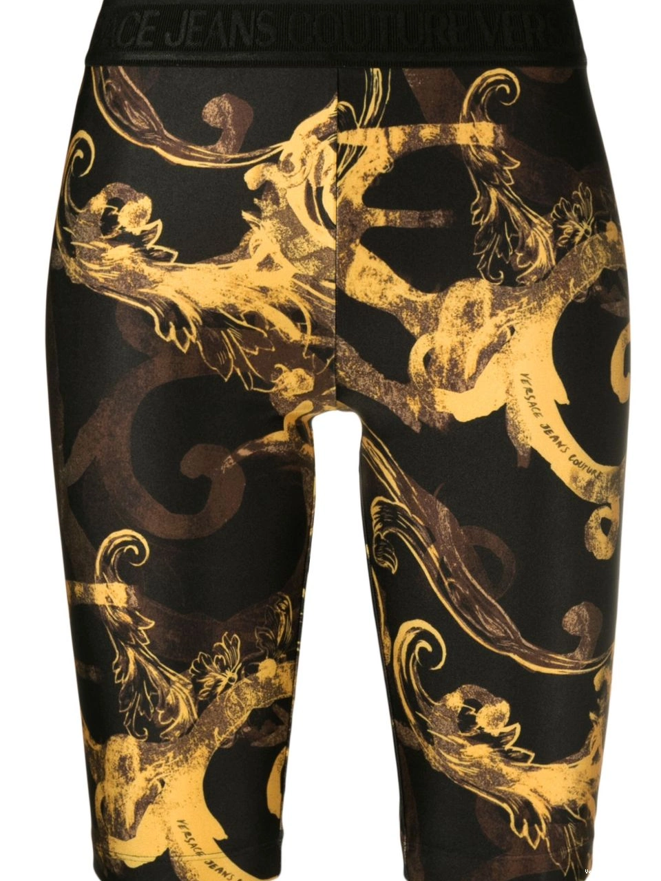 Affordable printed Jeans shorts Couture Women Baroque Versace Watercolour 0403